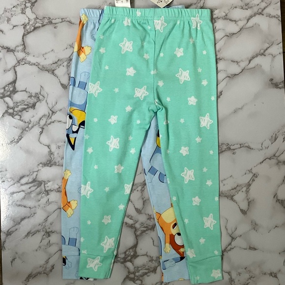Bluey Toddlers 2 piece Matching Set Tops & Bottoms Pijama set Size 4T - Picture 5 of 8